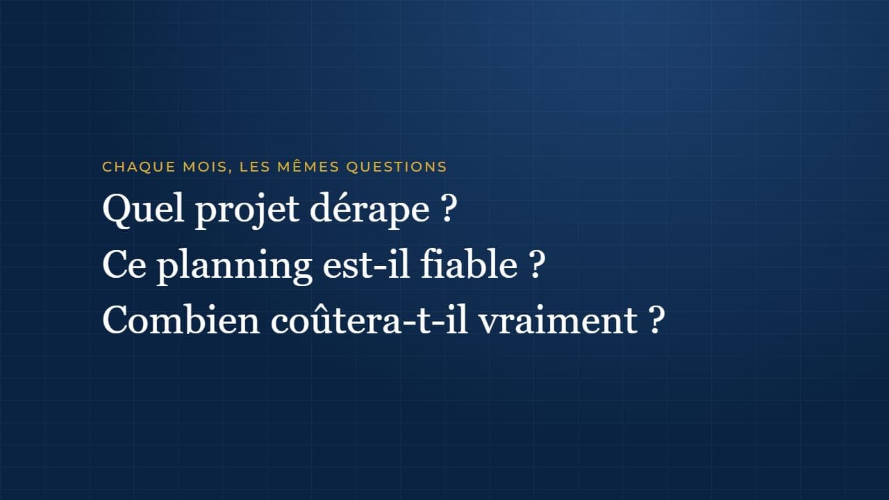 Les questions auxquelles Cockpit répond chaque mois.